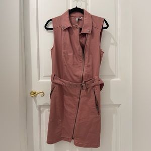 H&M twill biker dress